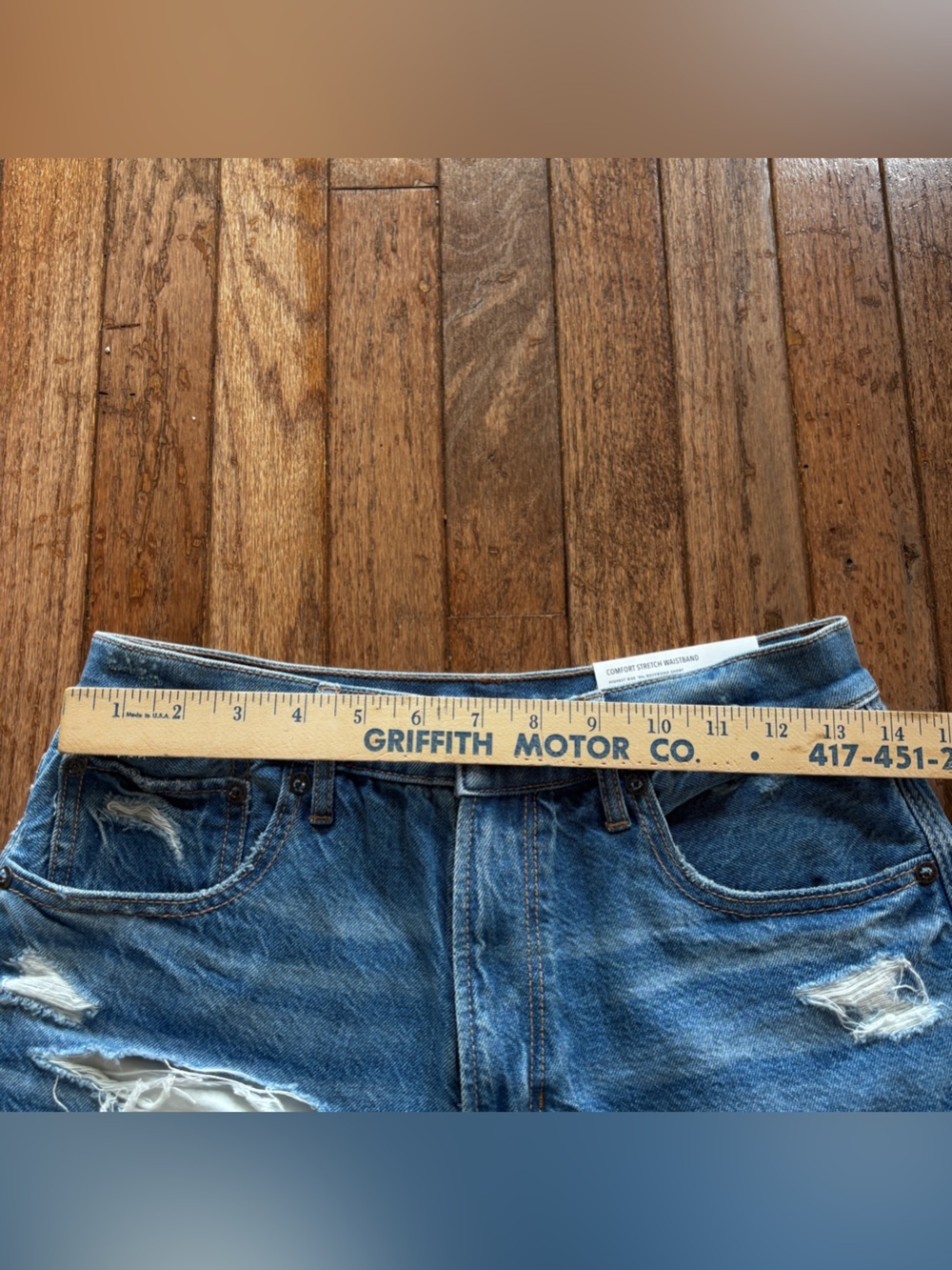 NWT Womens American Eagle Highest Rise '90s Boyfriend Shorts size 6 - Picture 4 of 8